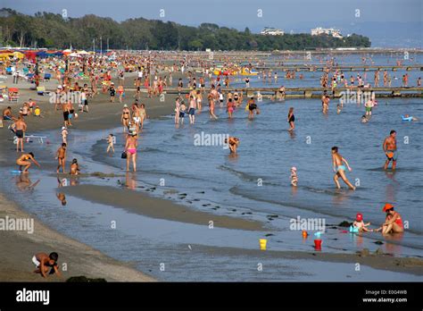 "Italy, Grado, beach; ", "Italien, Grado ,Strand Stock Photo - Alamy