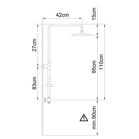 Douche Ref 61021 Robinetterie Clever