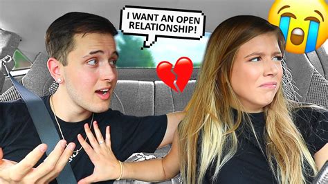 Telling My Girlfriend I Want An Open Relationship Youtube