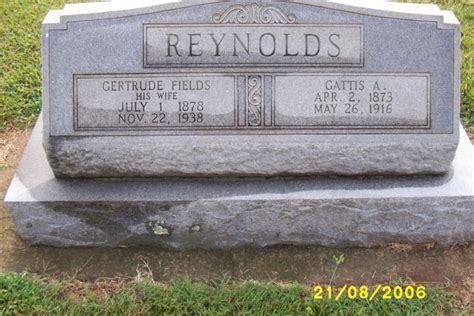 Gertrude Fields Reynolds 1878 1938 Mémorial Find a Grave