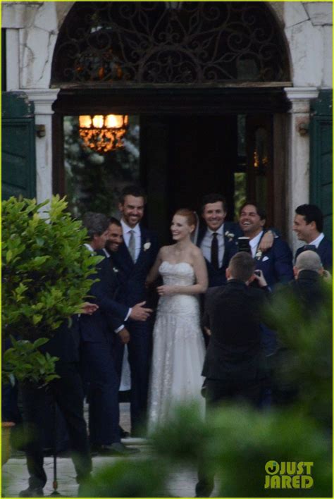 Jessica Chastain's Wedding Photos Revealed - See Her Dress!: Photo ...