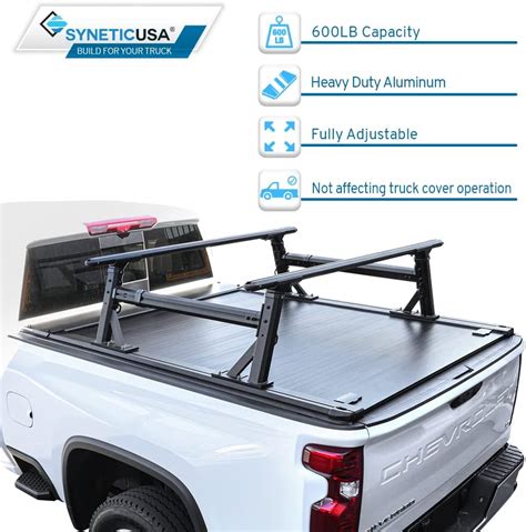 Buy Syneticusa Retractable Hard Tonneau Cover Fits 2000 2023 Dodge Ram 1500 2500 3500 64 Truck