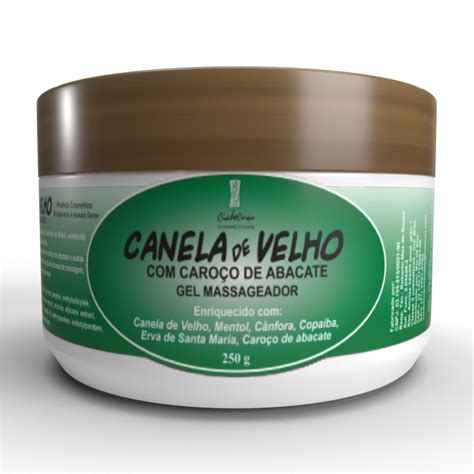 Gel Massageador Canela De Velho 250g Shopee Brasil