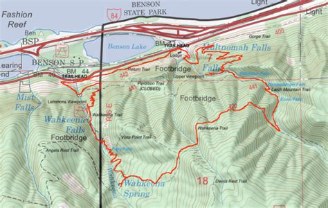 Multnomah Falls Travel Guide E Bike Multnomah Falls