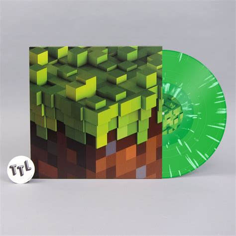 C Minecraft Turntable Lab Exclusive Album Pack Colored Vinyl