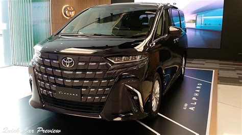 2024 Toyota Alphard 2 5 HEV E Four Exterior Interior FIRST LOOK