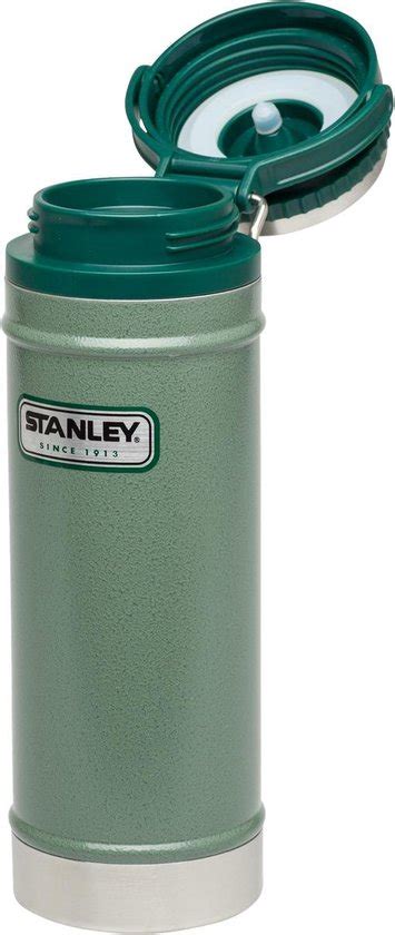 Stanley Classic Vacuum Travel Press Thermosfles 473 Ml RVS