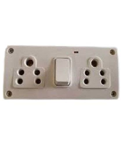 Easy To Install Fire Proof Rectangular Plastic Single Phase Electric Switch Board Application