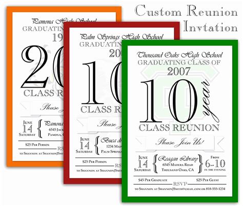 Class Reunion Invitation Wording – Collegio Sanlorenzo Template