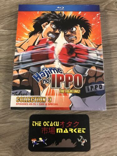 Hajime No Ippo The Fighting Collection 3 New Anime On Blu Ray