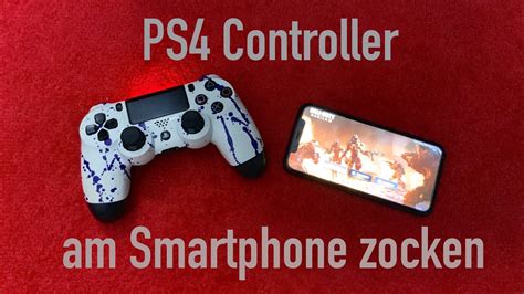 PS4 Controller Handy Verbinden YouTube