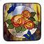 Carolyn Kyle Stained Glass Pattern Roses Butterflies Cke