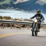 Two Stroke Gold Yamaha Ct Restomod Bikebound