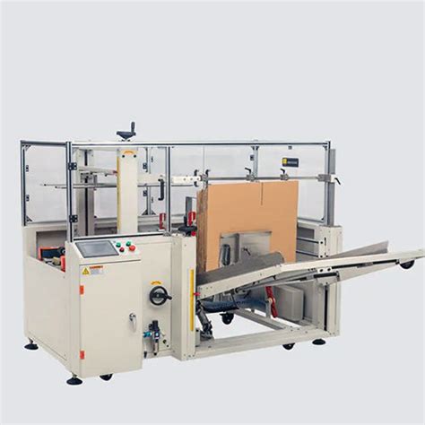 Carton Box Making Machine Carton Erecting Machine Accuracy High At