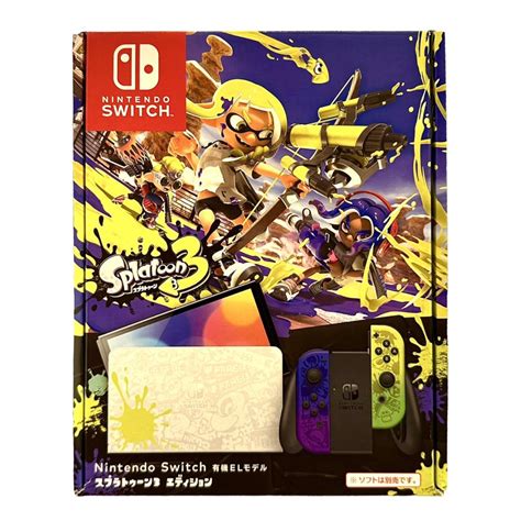 Nintendo Switch 有機elモデル スプラトゥーン3 エディションの買取実績 買取専門店さすがや