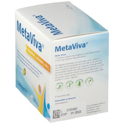 Metagenics MetaViva 20 Pz Redcare