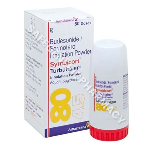 Symbicort 80mcg 4 5mcg Turbuhaler Formoterol Budesonide Online At