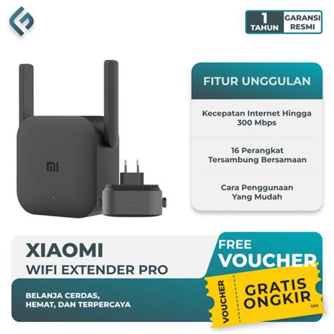 Jual Xiaomi Wifi Extender Pro Repeater Amplifier Mbps Garansi Resmi