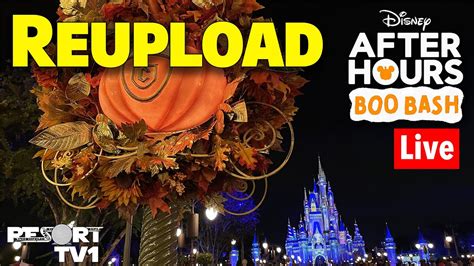 Reupload Disneys Boo Bash Halloween Party Live Stream 10 22 21