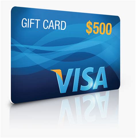 $500 Visa Gift Card PNG Image Transparent PNG Free Download, 51% OFF