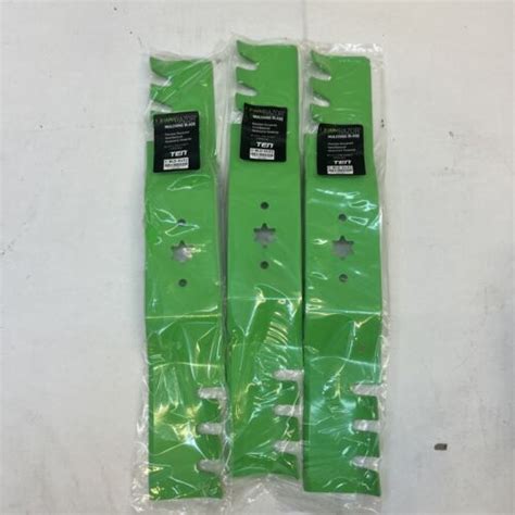 3pk 8ten Lawnrazor Mulching Blade Set C Bld 0152 For 54 Deck Fits Toro Gt2300 Ebay