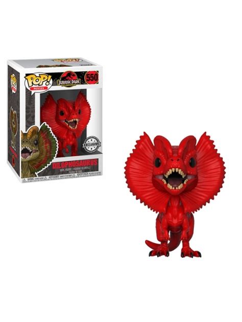 Pr Reserva Funko Pop Movies Jurassic Park Dilophosaurus Red