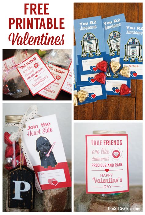 Star Wars Valentine Cards Printable