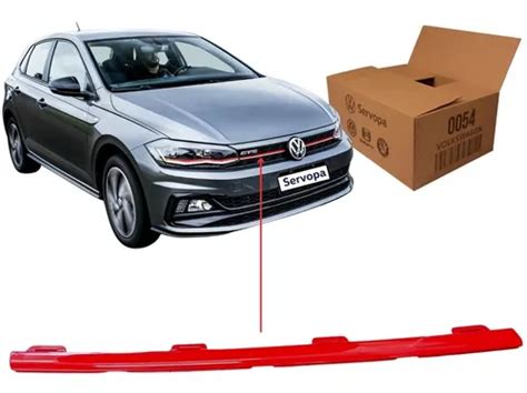 Friso Vermelho Grade Polo Virtus Gts Original Volkswagen