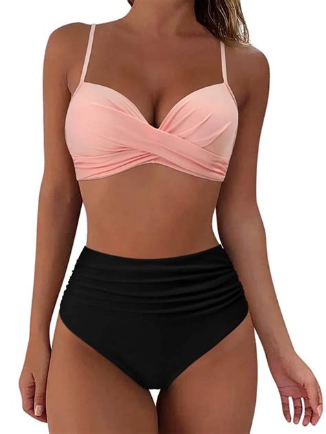 Damen Bikini Sets Zweiteiliger Badeanzug Kaufland De