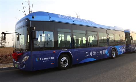 The First Batch Of Hydrogen Powered Buses Start Routes In Qingdao