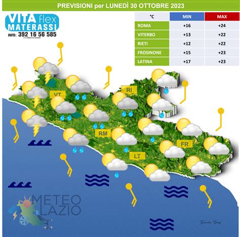 Bollettino Meteo Per OGGI 30 Ottobre 2023 E DOMANI 31 Ottobre 2023