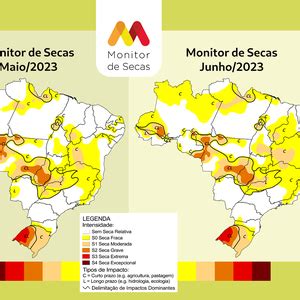 Ltima Atualiza O Do Monitor De Secas Indica Aumento Da Rea Seca