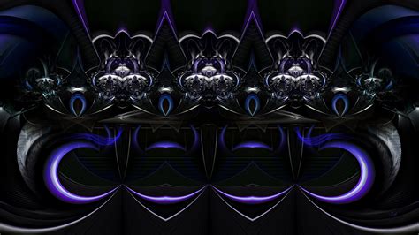 Purple Black Lines Glow Shapes Abstraction 4k Hd Abstract Wallpapers