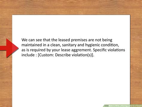 Sample Letter To Tenant For Damages Database Letter Template Collection