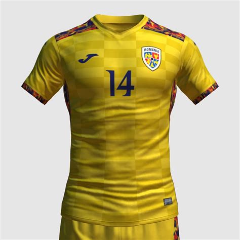 Romania home kit concept - FIFA Kit Creator Showcase