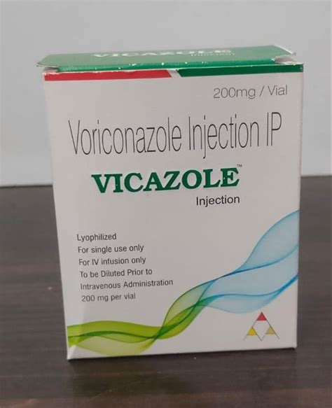 Vicazole Mg Voriconazole Injection Ip Vial Prescription At Rs