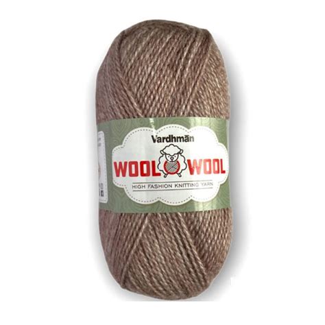 Wool O Wool – natural wool blend yarn – 100gm ball – Indian Yarns ...