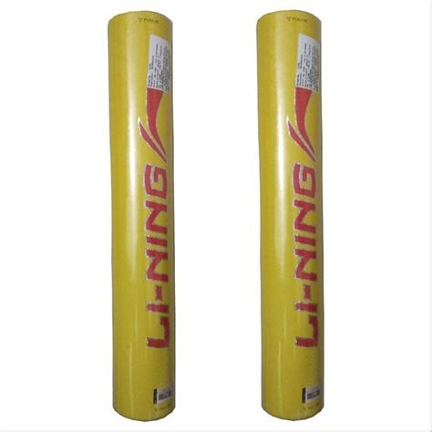 Feather Li Ning Icon Badminton Shuttlecock Pack Of Cocks Natural