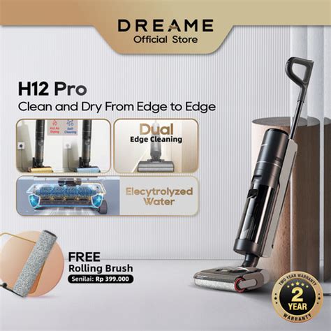 Promo Dreame H12 Pro Wet And Dry Cordless Vacuum Cleaner H12 PRO