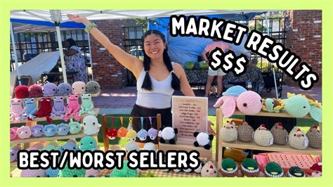 How Much I Made Best Sellers Prices What Didn T Sell Crochet