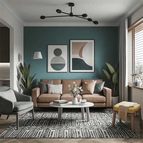 Popular color schemes for HDB living rooms - 9creation