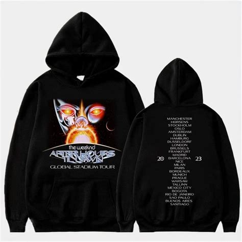 The Weeknd Hoodies – After Hours Til Dawn Tour 2023 Pullover Hoodie ...