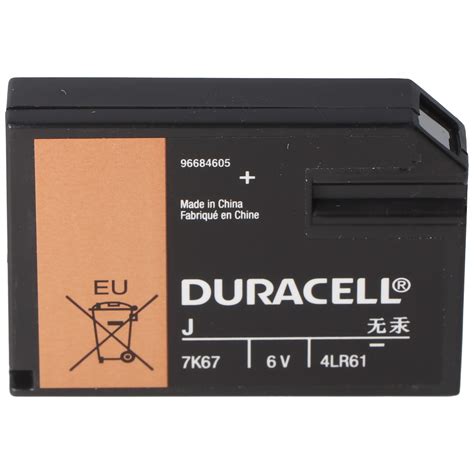 Duracell 7K67 Batterie Flatpack 4LR61 Alkaline Batterie 6 Volt V4918