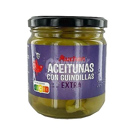 Producto Alcampo Aceitunas Verdes Gordal Con Guindillas Extra Producto