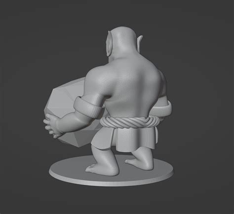 STL file Figure of Bowler in Clash Royale・3D printer design to download ...