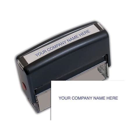 Business Name Stamp For Checks Designsnprint