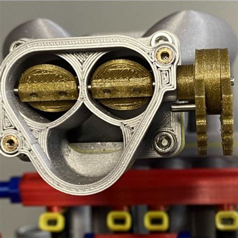 3d Printable Mazda Rx7 1427 Throttle Body Remix By Canavese Daniel