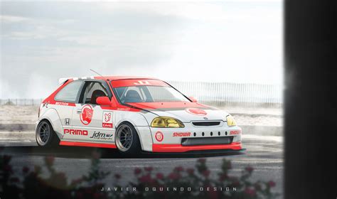 Javier Oquendo Civic Ek9 Kanjo Racer