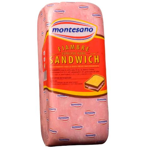 Fiambre Sandwich Montesano