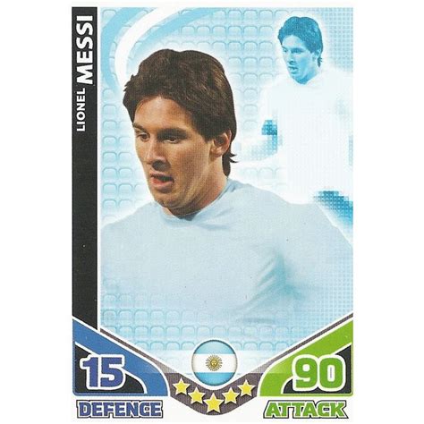 Match Attax World Cup 2010 Argentina Forward Messi On Ebid United